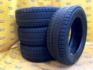 K-773☆215/60R17 PIRELLI ICEASIMMETRICO PLUS 2018年製 残溝約6.5㎜☆スタッドレス☆４本セット☆