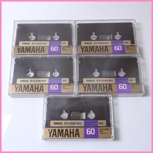 ◆YAMAHA/ヤマハ 60 カセットテープ 5本セット/パッケージ付き&0000005496