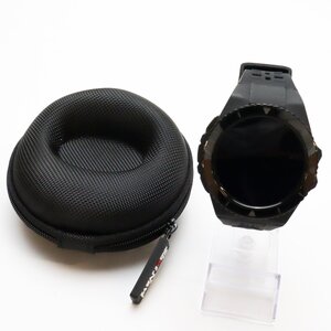 Shot Navi EXCEEDS 黒 ショットナビ ゴルフ Golf GPS Watch ソフトケース付き※通電.動作未確認◆おたからや【x-B49499】