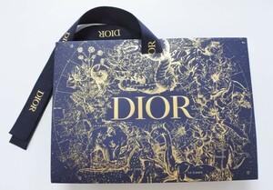 DIOR ディオール ショッパー ショップ袋 紙袋 ラッピングバッグ リボン付き ymdnrk a201h0211