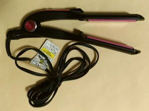 中古 ヴィダルサスーン VSI-1006/P ストレートアイロン ワイドプレートストレイテナー ピンク 本体のみ VIDAL SASSOON ヘアアイロン 箱説無