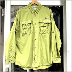 ★コロンビア　PFG　長袖シャツ　size L★検 フィッシング アウトドア ビッグシルエット 90s 古着