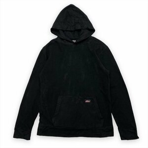 ディッキーズ フリース ボア パーカー ブラック Dickies 古着 メンズ S プルオーバー フーディー