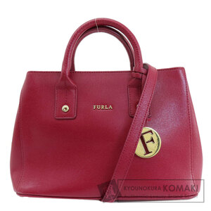 Furla フルラ 2WAY ハンドバッグ PVC レディース 中古