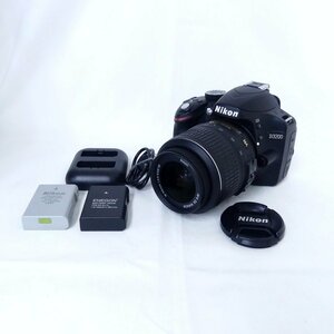 Nikon ニコン D3200 + ニコン DX AF-S NIKKOR 18-55mm F3.5-5.6G デジタル一眼レフカメラ 簡易動作OK USED /2401C