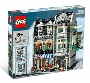 凸凸凸 レゴ LEGO ☆ モジューラービルディング ☆ 10185 グリーン グローサー Green Grocer ☆ 新品・未開封 凸凸凸