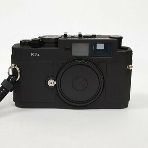 同梱不可 Voigtlander フォクトレンダー BESSA R2A ボディ レンジファインダー フィルムカメラ ブラック