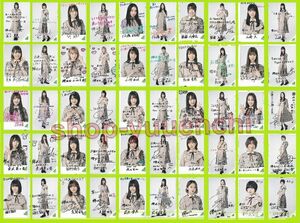 【送料無料】◇欅坂46◇50種類（25人×2P)◇レギュラーカード準コンプリートセット（レア無し）◇フォトカード◇ローソンスピードくじ◇