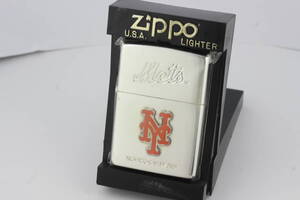 未使用品 Zippo ジッポー New York Mets 2001年　　　