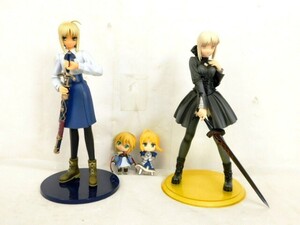 T214★Fate フィギュア 黒セイバー/キューポッシュセイバー/ドレスVer/コトブキヤ/stay night Fate ねんどろいど ぷち 4点送料690円〜