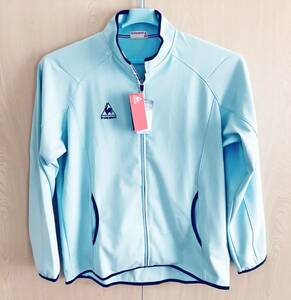 ★★★新品！ 【大きいサイズ】le coq sportif (ルコックスポルティフ)　ジャージジャケット （4L) アクア★★★