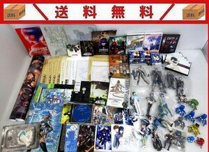 #448/送料無料/【福袋】「士郎正宗作品」グッズまとめ売り大量/攻殻機動隊・アップルシード他/フィギュア・ポストカード・メディアなど