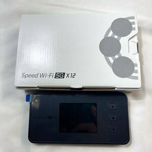 未使用品 NEC WiMAX Speed Wi-Fi 5G X12 1スタ1円スタート