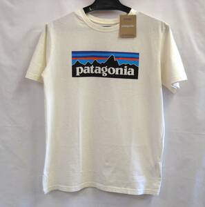 パタゴニア☆キッズ リジェネラティブ オーガニック サーティファイド コットン P-6ロゴ Tシャツ ( UDNL / XXL：16-18