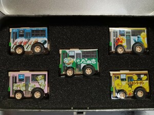 【チョロQ】TOKYO WRAPPING BUS COLLECTION　東京ラッピングバス コレクション 5個入 / 東京都交通局承認 TAKARA 　当時物