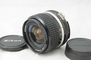 ★実用良品★Nikon AI-S NIKKOR 24mm F2.8 Fマウント ニコン MF一眼用レンズ 広角単焦点/#2884