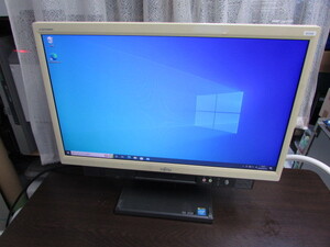 【YDT0510】★FUJITSU ESPRIMO K555/K (FMVK03003) Celeron 2950M 2.0GHz/4GB/160GB/DVD/20inchWide/Win10Pro64bitセットアップ済★中古