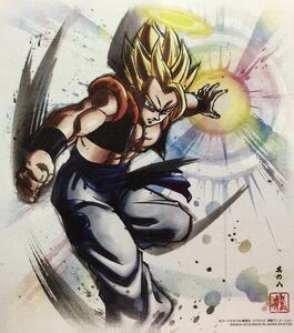 即決 新品 ドラゴンボール 色紙ART5 ミニ色紙　ゴジータ　超サイヤ人　鳥山明