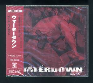 ★即決！新品　ウォーター・ダウン　オール・ライオット　WATERDOWN　WATER　DOWN　DONOTS