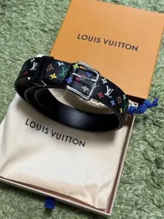 louis vuitton 村上隆 ベルト 90cm lv tm