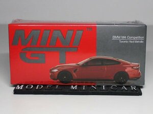 ▲超希少！MINIGT 1/64 BMW M4 Competition (G82) Toronto Red Metallic MGT00566 新品 MINI GT TSM