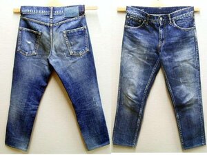 即決[W30]visvim 19AW SOCIAL SCULPTURE DENIM 04D5 04 DAMAGED-5 スリム デニム 0119205005015 パンツ■5140