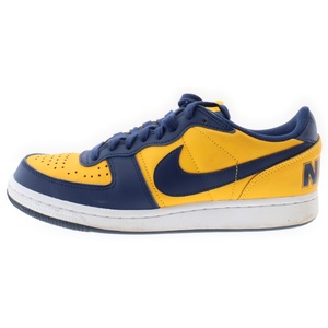 NIKE ナイキ TERMINATOR LOW OG Michigan ターミネーター ロー ミシガン ローカットスニーカー ネイビー/イエロー US7.5/25.5cm FJ4206-700