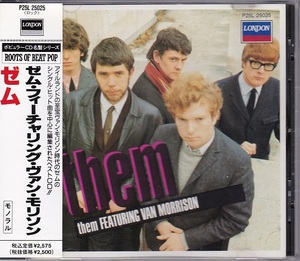 ■CD★ゼム/THEM Featuring VAN MORRISON★ベスト★国内盤帯付■