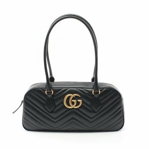 グッチ GGマーモント ミディアム トップハンドルバッグ ブランドオフ GUCCI レザー トートバッグ レザー レデ