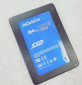【中古パーツ】2.5 SATA SSD 64GB 1台 正常 ADATA SSD S599 64GB ■SSD2021