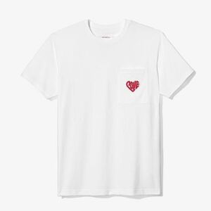 【新品未使用】【MICHAEL KORS/マイケルコース】Watch Hunger Stop 2020 LOVE Tシャツ【サイズL】 ホワイト ユニセックス 正規品 限定品