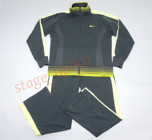 Nike（ナイキ）／AURARONE DRI-FIT レディース ジャージ上下セット・ジャケット＆ベルボトム-37791/sizeXL&L- ／管DXOQ