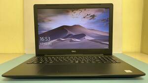 中古ノートパソコン★Windows10★DELL Core i3-7020U/@2.30GHz/4GB/HDD 500GB/15インチ以上★