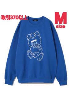 UNDERCOVER VERDY SWEATSHIRT BLUE Mサイズ アンダーカバー ヴェルディ スウェット トレーナー ブルー UC2B9813 under cover wasted youth