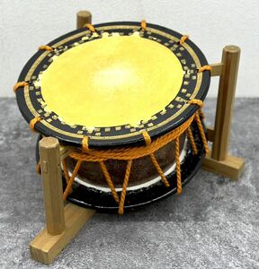 和太鼓 締め太鼓 太鼓 直径約34.5cm 打楽器 和楽器 締太鼓 祭り ■兵庫県姫路市から L 24-1156