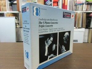 天3//3CD-BOX//無傷!!★米盤★ベートーヴェン：ピアノ協奏曲他／レオン・フライシャー（Leon Fleisher）,ジョージ・セル（George Szell）