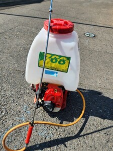 背負い動力噴霧器　KNAPSACK SPRAYER 768 混合ガソリン 0.65w 6500r/min