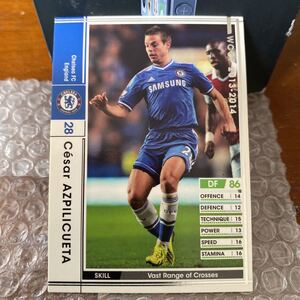 ◆WCCF 2013-2014 セサル・アスピリクエタ Cesar AZPILICUETA Chelsea◆