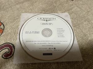 ◆即決！◆中古 CD■【CROSSFAITH / ZION EP】■プロモーション クロスフェイス◆SiM PTP Las Vegas