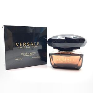 ほぼ未使用 VERSACE ヴェルサーチ クリスタル ノワール 50ml 香水 フレグランス スプレー レディース 化粧品 コスメ 管理RY25000162