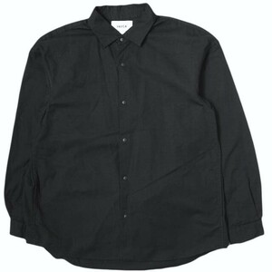 YAECA ヤエカ 日本製 COMFORT SHIRT EXTRA WIDE コンフォートシャツ エクストラワイド 19143 S D.NAVY 長袖 トップス g16590