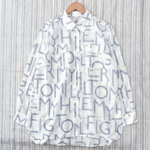 △送料込△★極美品★トミーヒルフィガー＊COTTON SILK＊ブラウス＊サイズS