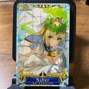 保管のみ　Fate フェイト　FGOアーケード　 2nd Anniversary ノーマル　セイバー　ネロ・クラウディウス