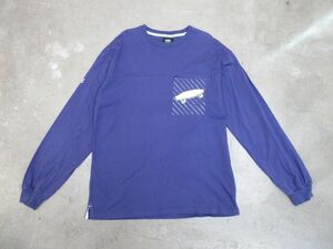 VANS バンズ 長袖 Tシャツ sizeM/紫 ■◇