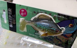 メガバス SLEEPER GILL スリーパーギル 3.2inch 3/4oz PUMPKIN SEED