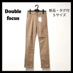 新品・タグ付！Doublefocus スーパーストレッチ スキニーパンツ Ｓ