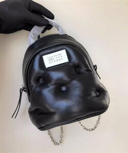 メゾンマルジェラ Maison Margiela MM6 レディース バッグ ハンドバッグ ショルダーバッグ リュック バックブラック パック