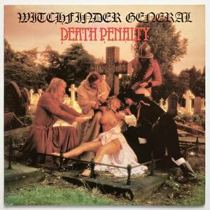 WITCHFINDER GENERAL「DEATH PENALTY」UK ORIGINAL HEAVY METAL HMR LP 8 