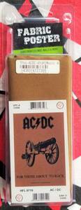 AC/DC タペストリー[レア品廃盤品]新品、未開封/悪魔の招待状 ポスター タペストリー（ナイロン製）サイズ76cmｘ100cm 貴重品