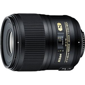 【中古】Nikon 単焦点マイクロレンズ AF-S Micro 60mm f/2.8G ED フルサイズ対応